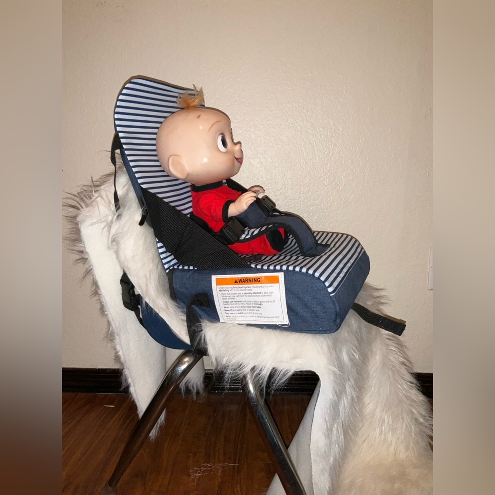 Dreambaby Grab 'n Go Travel Booster Seat with Storage Compartment